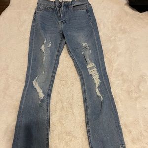 Split jean